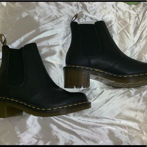 Dr. Martens black booties